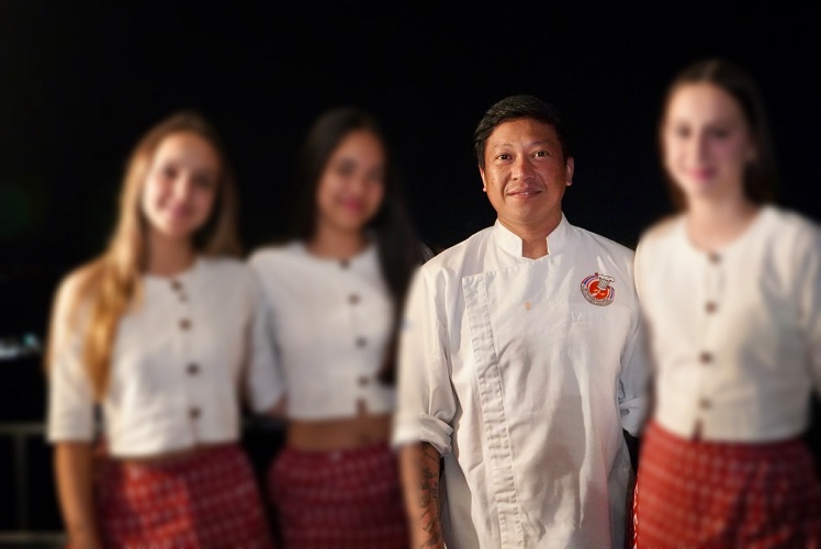 catering Chef and staff